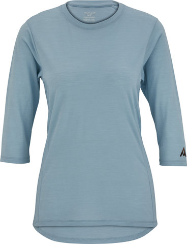 7mesh Camiseta para damas Desperado Merino 3/4 Shirt - sky blue/S