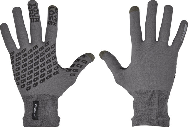 GripGrab Primavera Merino II Ganzfinger-Handschuhe - grey/M/L