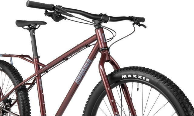 Bombtrack Beyond+ Midtail Deore Mountainbike - matt metallic burgundy | 51 mm | M | 29" | 170,0 mm