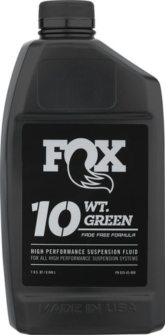 Fox Racing Shox Suspension Fluid Green 10 WT - universal/946 ml