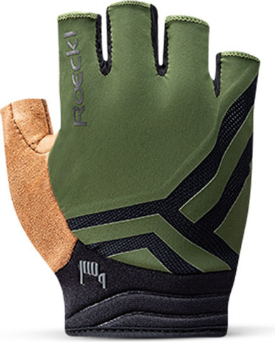 Roeckl Guantes de medio dedo Ibarra - chive green