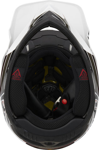Troy Lee Designs Casque Intégral D4 Polyacrylite MIPS - block charcoal-red/55 - 56 cm