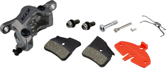 Shimano Pinza de frenos XTR Enduro BR-M9120 con pastillas de resina - gris/Set/ninguno