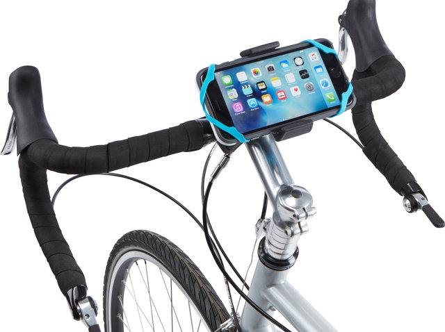 Thule Smartphone Bike Handlebar Mount - black-blue
