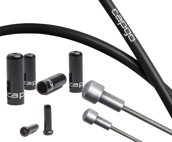 capgo Set de cables de frenos BL para Campagnolo - negro
