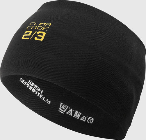 ASSOS Cinta para la cabeza Primavera Otoño P3 - black series | S/M