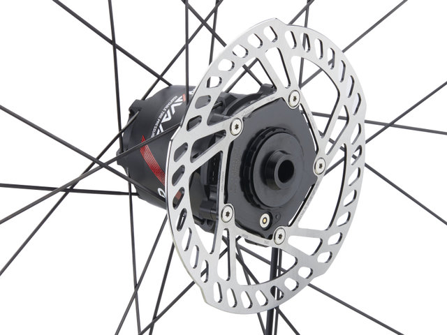 Gravaa x Reserve Juego de Ruedas 40|44 GR 28" - black mate/142 mm/100 mm/SRAM XDR/28"/Non Boost/Non Boost