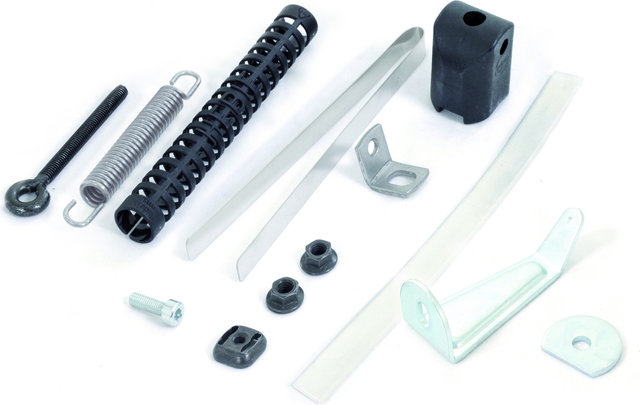 Hebie Steer Damper 695 with Extra-Long Spring - black-silver