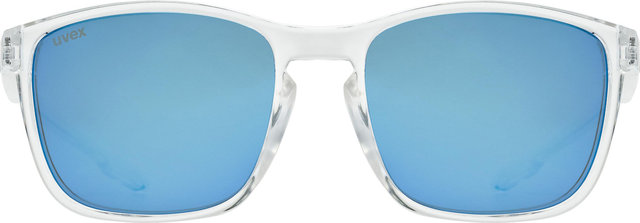 uvex LGL 52 Brille - clear/mirror blue