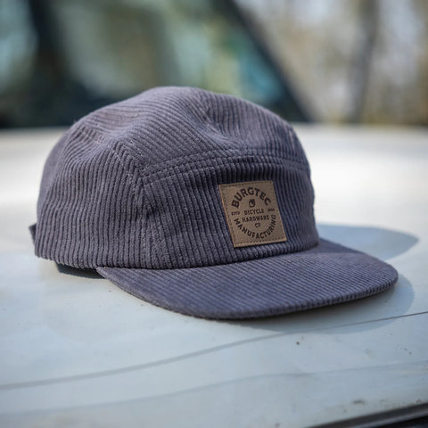 Burgtec Bandit Corduroy Five Panel Kappe - slate/one size