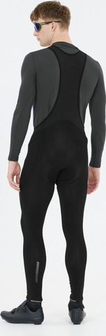 Endurance Gorsk V2 pantalones con tirantes térmicos - black | S