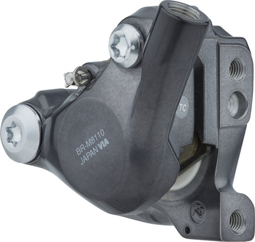 Shimano XT Bremssattel BR-M8110 mit Resinbelag - schwarz/Hinterrad/ohne