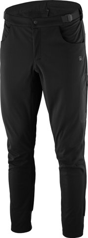 GONSO Pantalones de senderismo Softshell pantalones térmicos largos - black | L
