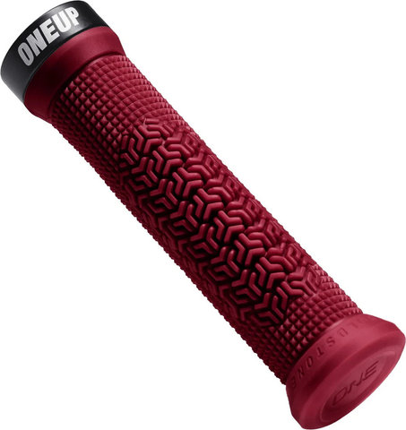 OneUp Components Lock-On Lenkergriffe - maroon | 130 mm