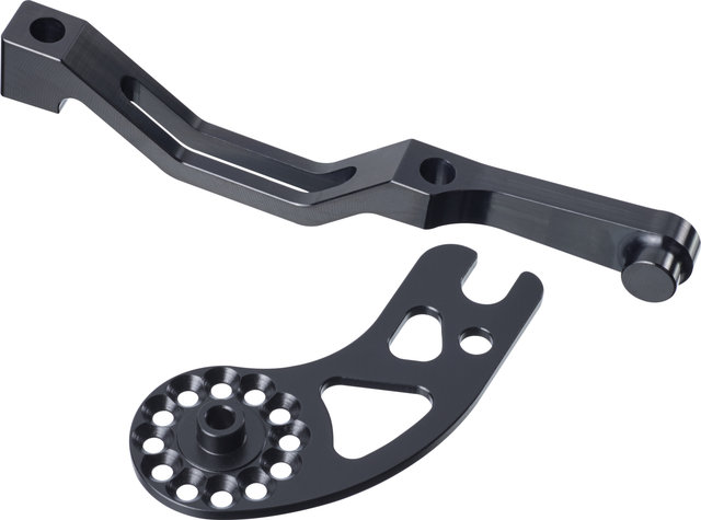 Rohloff CC PM Axle Plate & PM Bone Disc Brake Adapter Set - black