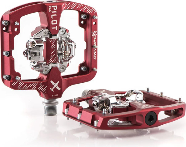 Chromag Pilot BA platform pedals - red | 105 mm | 110 mm