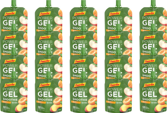 Powerbar PowerGel Smoothie - 20 piezas - apricot peach