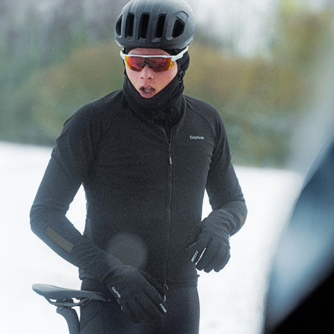 GripGrab Veste de cyclisme d'hiver PACR - black | S