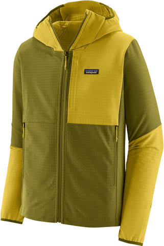 Patagonia R1 TechFace Hoody Jacke Modell 2024 - graze green/M