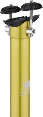tune Starkes Stück Seatpost, 340 mm - gold/31,6 mm/340 mm/0 mm