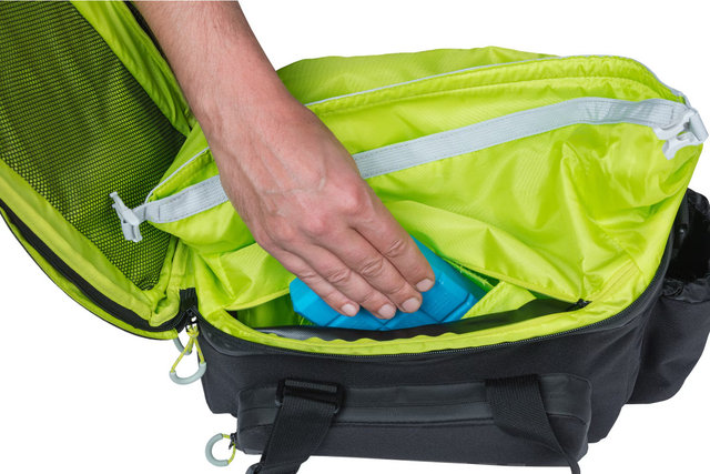 Basil Trunk bag XL Pro MIK - black lime | 36 l