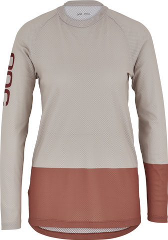 POC Maillot para damas MTB Pure LS - light sandstone beige-himalayan salt/S