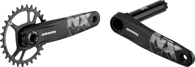 SRAM NX Eagle Fat4 Direct Mount DUB 12-speed Crankset - black/165.0 mm 30 tooth