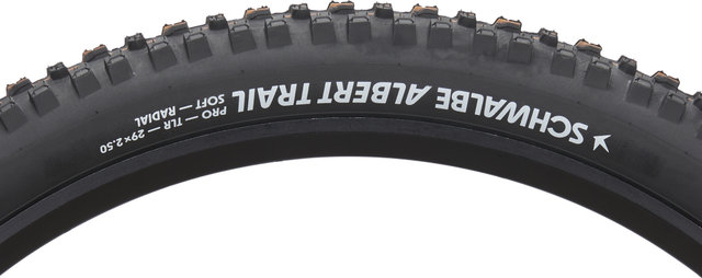 Schwalbe Cubierta plegable Albert Evolution Trail Radial ADDIX Soft TLR 29" - negro/29 /63 /63-622/2.5 