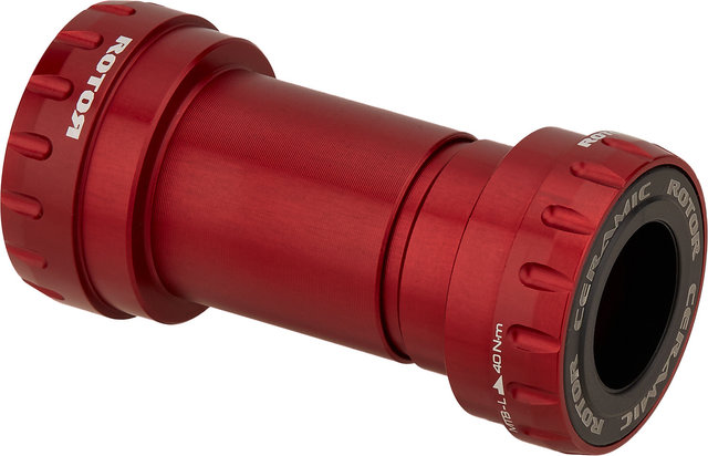 Rotor BB4224 Ceramic Bottom Bracket MTB - red