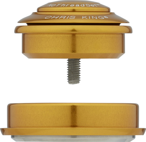 Chris King Juego de dirección InSet i2 ZS44/28,6 - ZS56/40 GripLock - gold/1 1/8" - 1,5" tapered/ZS44/28,6 - ZS56/40