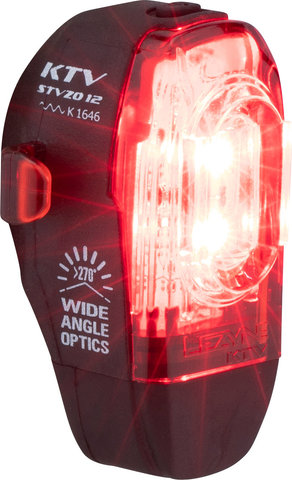 Lezyne KTV Drive LED Rear Light - StVZO Approved - black