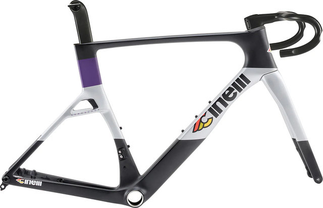 Cinelli Kit cadre carbone Aeroscoop - purple fiber | 1 1/8" - 1,5" tapered | 45 mm | 10 mm | M | 28"