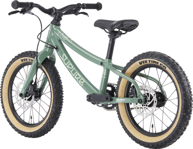 SUPURB BO16 16" Kinderfahrrad - gecko green/16"