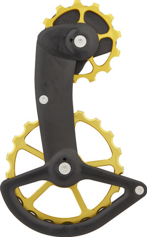 CeramicSpeed Sistema de engranajes OSPW Shimano Dura-Ace R9100 / Ultegra R8000-SS - gold | 13 dientes (rueda guía), 19 dientes (rueda tensora)