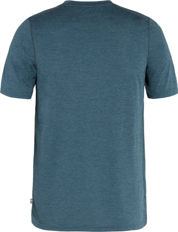 Fjällräven Abisko Day Hike T-Shirt - indigo blue | L