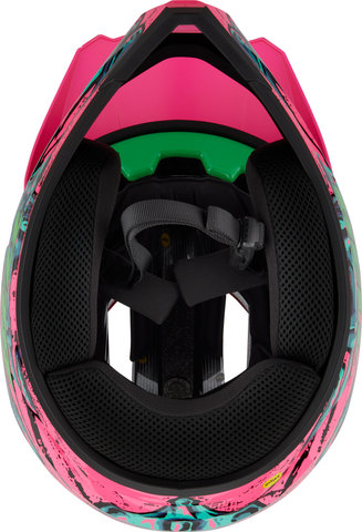 Bell Sanction 2 DLX MIPS Fullface-Helm - bonehead gloss pink-turquoise/55 - 57 cm