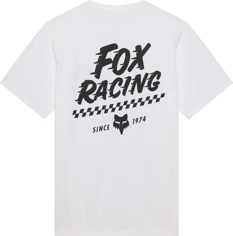 Fox Head T-Shirt Speed 195 Original S/S - blanc | S