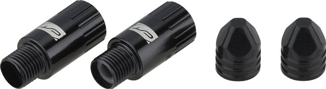 CONTEC Adaptador de válvulas para montaje Tubeless FastAir TL MTB - 2 piezas - negro