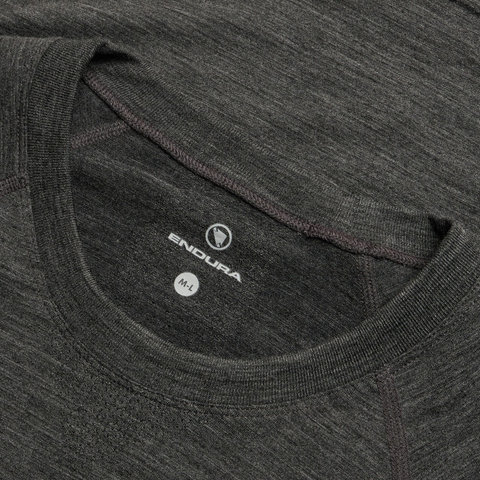 Endura BaaBaa Pro S/S Baselayer Unterhemd - grey/XS/S