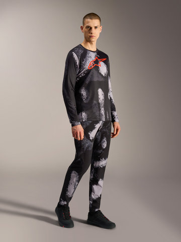 alpinestars A-Dura Ride L/S Trikot - black camo | S