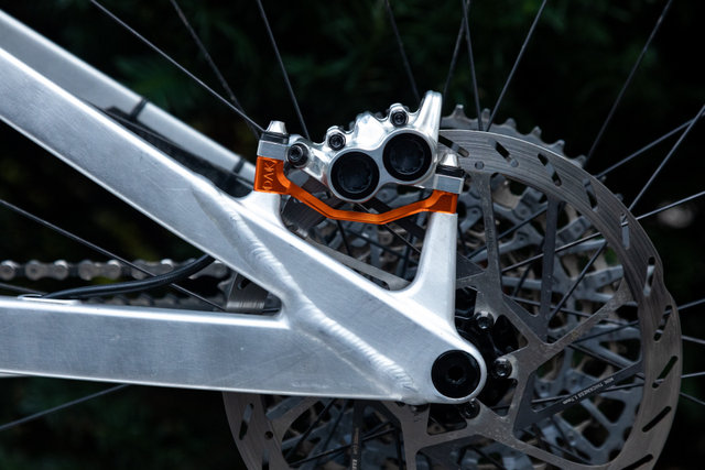 OAK Components Plasmadapt PM +20mm Scheibenbremsadapter - orange