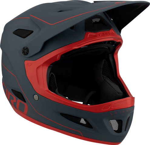 Giro Disciple MIPS Helmet - 2021 Model - matte portaro grey-red/59 - 63 cm
