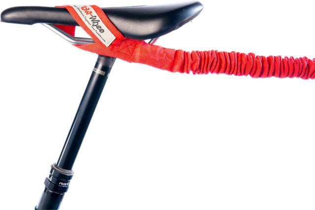 TowWhee Connect Kit Tow Strap for Adults / E-Bike - burgundy