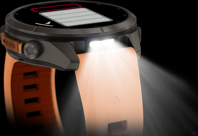 Garmin fēnix 9 Pro – inReach AMOLED Titanium 43 mm Multisport Smartwatch - 