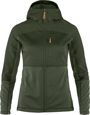 Fjällräven Abisko Trail Damen Fleeceoberteil - deep forest | L
