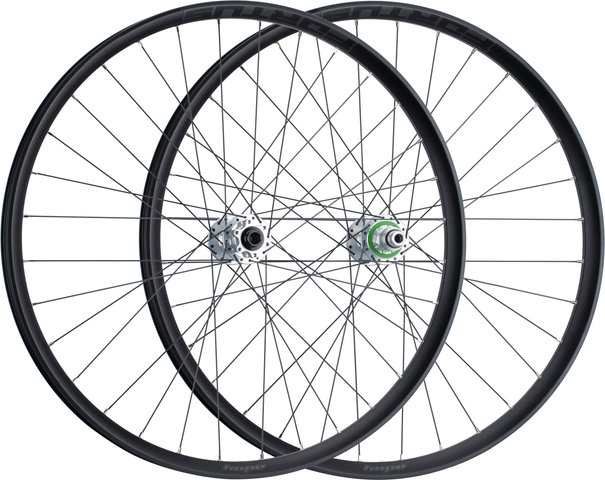 Hope Juego de ruedas Pro 4 + Fortus 30 Disc 6 agujeros 29" Boost - silver black | SRAM XD | Boost | 148 mm | 110 mm | Boost | 29" | 110 mm | SRAM XD | 110 mm | 148 mm