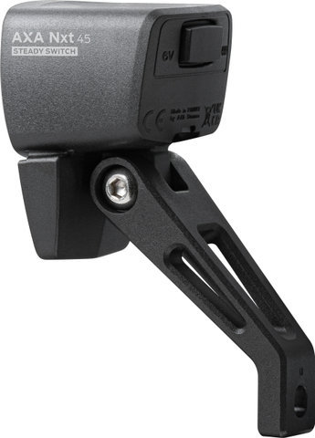 Axa NXT 45 Switch luz delantera LED con aprobación StVZO - negro