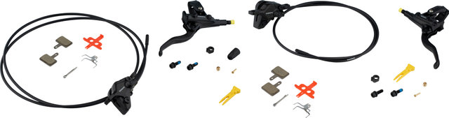 Shimano BR-MT410 + BL-M4100 v+h Set Scheibenbremse J-Kit - schwarz/Set/links/rechts (seitenspezifisch)