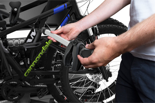 Thule VeloSpace XT 3 Fahrradträger für Anhängerkupplung - schwarz-silber