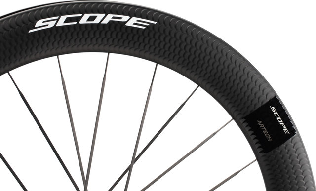 Scope Cycling Artech 6.A Carbon Disc Center Lock 28" Laufradsatz - white | SRAM XDR | 28" | 100 mm | 142 mm